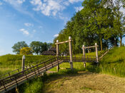 Steiger in Woudrichem van VVV Biesboschlinie
