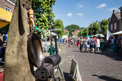Visbakken tijdens Festival Weekend Woudrichem van VVV Biesboschlinie