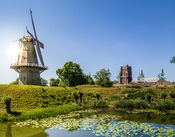 Molen in Woudrichem van VVV Biesboschlinie