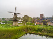 Molen in Woudrichem van VVV Biesboschlinie