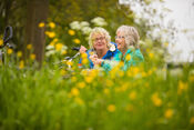 Dames in de natuur van VVV Biesboschlinie