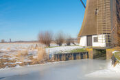 Doornsche molen in Almkerk van VVV Biesboschlinie