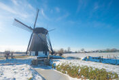 Doornsche molen in Almkerk van VVV Biesboschlinie