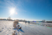 Schaatsen in Almkerk van VVV Biesboschlinie