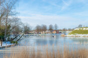 Schaatsen in Woudrichem van VVV Biesboschlinie