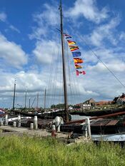 Haven Woudrichem tijdens Visserijdagen van VVV Biesboschlinie