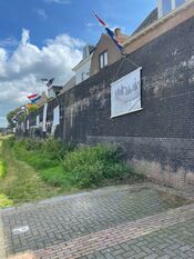 Vlaggen tijdens Visserijdagen Woudrichem van VVV Biesboschlinie