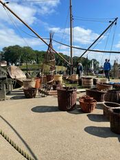 Visnet Visserijdagen Woudrichem van VVV Biesboschlinie