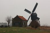 Uitwijkse molen in Sleeuwijk van VVV Biesboschlinie