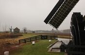 Uitwijkse en Zandwijkse molen in Sleeuwijk van VVV Biesboschlinie