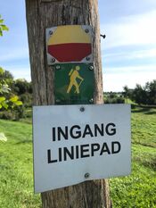 Liniepad Woudrichem van VVV Biesboschlinie