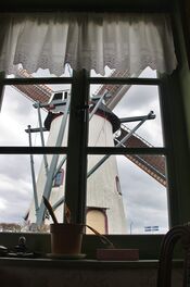 Witte molen Veen van VVV Biesboschlinie