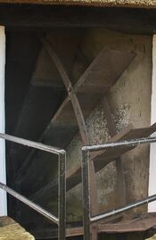 Waterrad Vervoorne molen van VVV Biesboschlinie