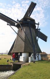 Molenaars Vervoorne molen van VVV Biesboschlinie