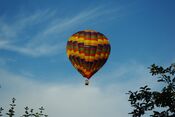 Luchtballon van VVV Biesboschlinie