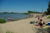 Strand Woudrichem van VVV Biesboschlinie