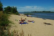 Strand Woudrichem van VVV Biesboschlinie