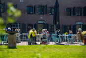 Terras Fort Altena van VVV Biesboschlinie