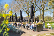 Terras Fort Altena van VVV Biesboschlinie