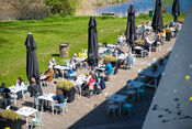Terras bij Fort Altena van VVV Biesboschlinie