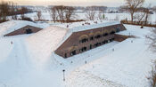 Fort Giessen in de sneeuw van VVV Biesboschlinie