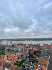 Bovenop de Martinustoren van VVV Biesboschlinie