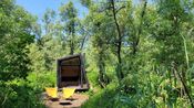 Hidden Hut in de Biesbosch van VVV Biesboschlinie