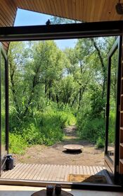 Hidden Hut in de Biesbosch van VVV Biesboschlinie