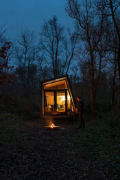 Hidden Hut in de Biesbosch van VVV Biesboschlinie