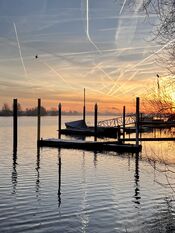Afgedamde Maas van VVV Biesboschlinie