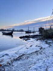 Afgedamde Maas van VVV Biesboschlinie