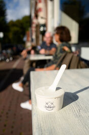 Lokaal ijs van VVV Biesboschlinie