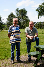 Vrijwilligers Fort Giessen van VVV Biesboschlinie