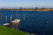 Bootje op rivier van VVV Biesboschlinie