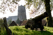 Kanon bij Woudrichem van VVV Biesboschlinie