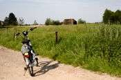 Fietsen door de polder van VVV Biesboschlinie