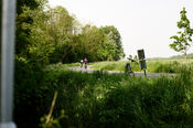 Fietsers van VVV Biesboschlinie
