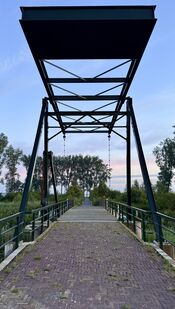 Brug Oostwaardpad van VVV Biesboschlinie