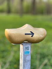 Klompje Kabouterroute Almbos van VVV Biesboschlinie