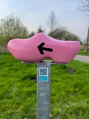 Klompje Kabouterroute Almbos van VVV Biesboschlinie