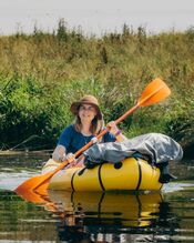 Packrafttrail in de Biesbosch van VVV Biesboschlinie