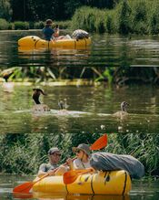 Packrafttrail in de Biesbosch van VVV Biesboschlinie