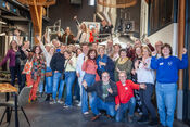 BiesboschLinie Foodtour groepsfoto van VVV Biesboschlinie