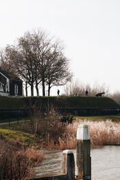 Detail Historische Haven, Woudrichem van VVV Biesboschlinie
