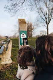 Kinderwandeling QRfgoed van VVV Biesboschlinie
