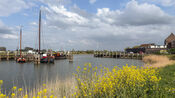 Historische haven Woudrichem van VVV Biesboschlinie