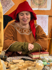 Middeleeuwse Streekmarkt Woudrichem van VVV Biesboschlinie