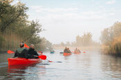 Kano&euml;n in de Biesbosch van VVV Biesboschlinie